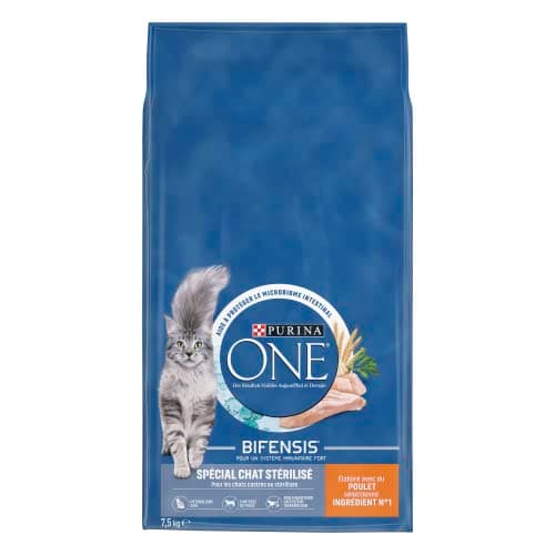 PURINA ONE | Benefits | Sterilized Adult Cat Special | Strengthens the immune system, improves microbiome balance and helps maintain a healthy urinary system | Chicken | Bag | 7.5 kg - Image 4