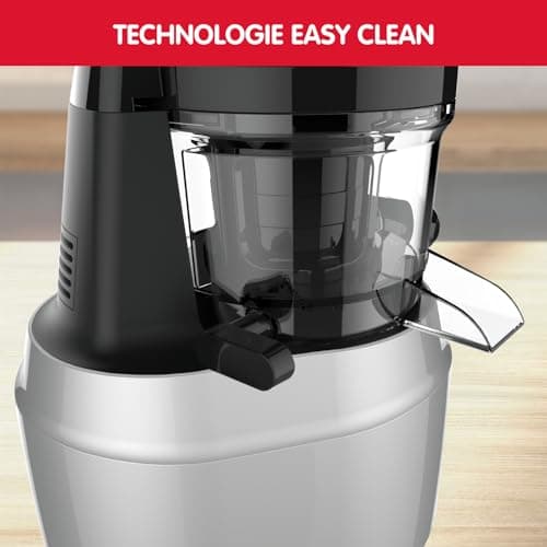 Moulinex Juice & Clean ZU420E10 Fruit and Vegetable Juice Extractor, Vitamin Juice, Press, 150 W, 42 to 83 RPM, Fresh Fruit Juice, Jam, Grout, Sorbet, Automatic Cleaning - Image 5