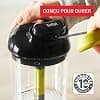 Tefal K1320404 Manual Chopper 5 Seconds Chopper Vegetable Meat Nuts Onions with Stainless Steel Blades for Quick and Easy Cooking, Black and Green, 900 ml - Image 8