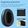 Replacement Ear Pads for HyperX Cloud Stinger/Cloud Flight/CloudX/Cloud II/Cloud III/Cloud Alpha/Cloud Core/Mix Headphones by MMOBIEL - Memory Foam and Protein PU Cushion - Black - Image 4