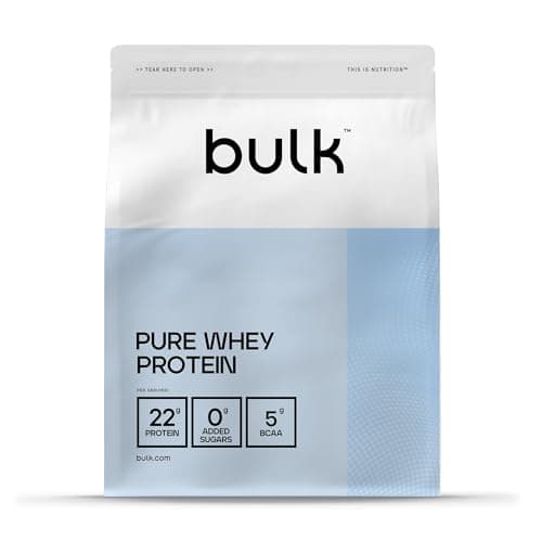 Bulk Pure Whey Protein Powder, Chocolate Cookies, 22g Protein and 5g BCAA Portion, Whey Shake, Low Sugar, Promotes Growth and Muscle Recovery, Easy Blend, 25kg - Image 3
