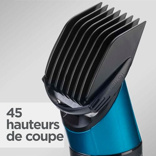 BaByliss Tondeuse cheveux avec lame en acier japonais - Batterie lithium, autonomie de 160 minutes, Charge complète en 3 heures, Étui de rangement rigide inclus, Noir, E990E - Image 6