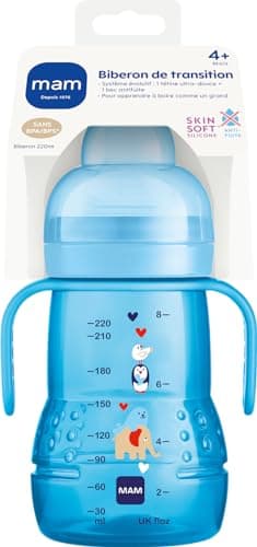 Mam Transition Bottle 220 ml Blue - Image 3