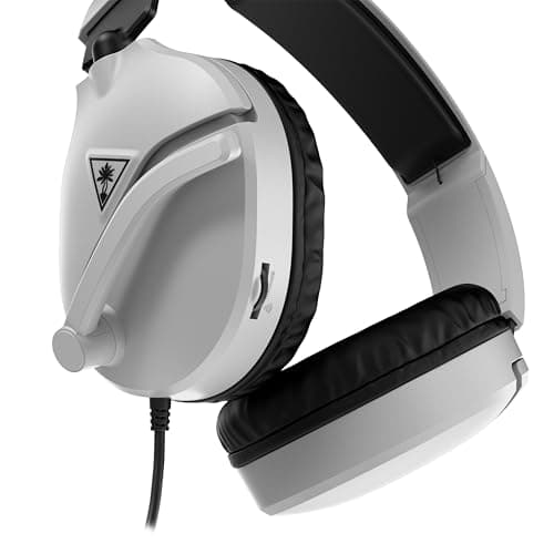 Turtle Beach Recon 70 PlayStation Console Blanche Casque de gaming multiplateforme pour PS5, PS4, PS4 Pro, Xbox Series X, Xbox Series S et Xbox One, PC et Appareils Mobiles avec prise 3,5 mm - Image 6