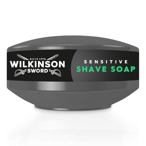 Wilkinson Sword shaving soap for sensitive skin Ideal for men's toiletry bags, home barber kits, shaving soap and bowl for sensitive skin, 1 pack - Image 3