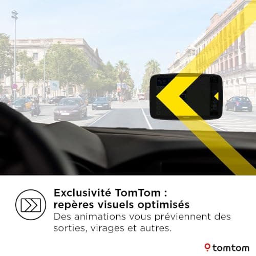 TomTom GPS GO Navigator (7" extra-large display, real-time traffic information, danger zone alert, 1 year trial included, map of Europe, update via Wi-Fi, premium services, magnetic mount) - Image 6