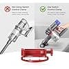 2pcs On/Off Button Control Clamp Compatible with Dyson Vacuum Cleaner Trigger Lock for Dyson V15 V11 V10 V8 V7 V6 Absolute/Animal/Motorhead Vacuum Cleaner (Not for Outsize) - Image 6