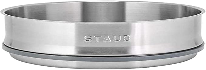 STAUB 40511-363-0 Steamer Basket, Stainless Steel, Stainless Steel, 26 cm - Image 1