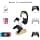 GEEKRIA 2 in 1 Headphone and Controller Stand, Wooden Aluminum Stand for PS5/PS4, Xbox One, Nintendo Switch, Compatible with Sennheiser Bose Beats Razer HyperX Sony (Beech) - Image 5