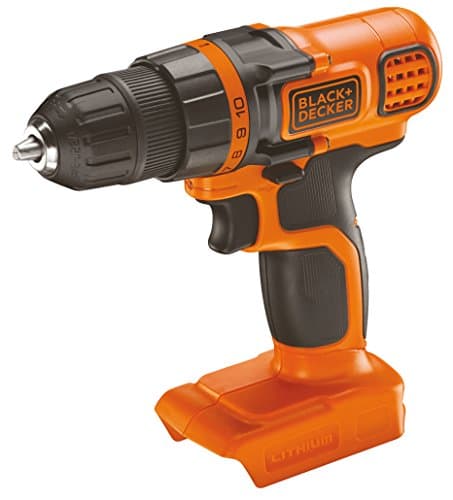 BLACK+DECKER 18V Cordless Drill Driver 28Nm Torque, 10 Torque Settings, Compact Design, No Battery or Charger, BDCDD18N-XJ - Image 2