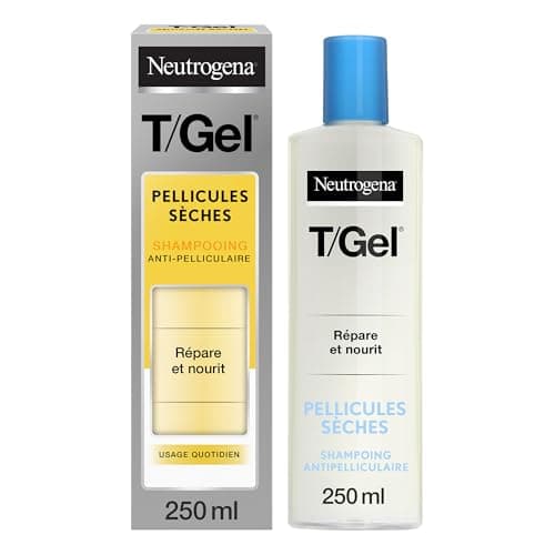 Neutrogena | Anti-dandruff T/Gel Dry Dandruff Shampoo (250ml bottle) – Shampoo for dry and damaged hair – Repairing and nourishing hair care for daily use - Image 2