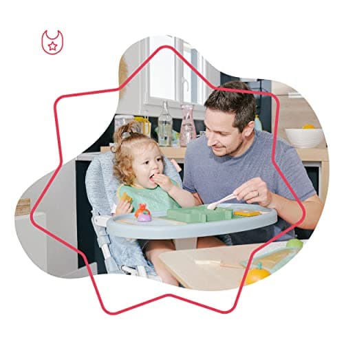 Badabulle Ultra Compact Baby High Chair - Folding Chair, Adjustable Backrest and Shelf - From 6 Months - Image 6