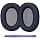 Replacement Ear Pads for Sony WH-1000XM6 Noise Cancelling Headphones by MMOBIEL - Memory Foam and Protein PU Cushion Headphone - Replacement Ear Pads - Blue - Image 2