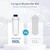 Waterdrop Coffee Machine Filter Cartridges Replacement for De'Longhi DLSC002 Water Filter, Compatible with De'Longhi Magnifica S, Eletta Explorer, Dinamica and ECAM Series (2) - Image 7