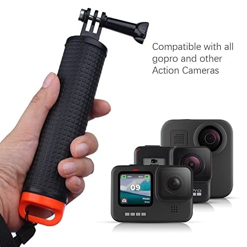 Floating Handle Waterproof Action Camera Grip Pole Handle Grip Floating Grip for GoPro Hero and Action Camera Water Sports Accessories - Image 4