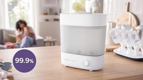 Philips Avent Premium Electric Steam Sterilizer, 10-Minute Sterilization of Bottles (Model SCF291/00) - Image 7