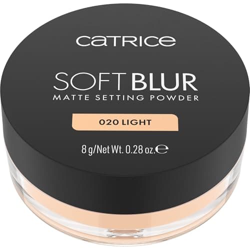 Catrice Soft Blur Matte Setting Powder 020 Light, fini mat, poudre respirante, longue tenue, pour fixer le maquillage, formule légère, 8g - Image 3