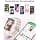 Women's Pedometer Watch 24 Sports Modes 1.47 Inch Smartwatch Activity Monitor Heart Rate Monitoring Oximeter Small Sports Watch IP68 Waterproof for Android iOS - Image 5