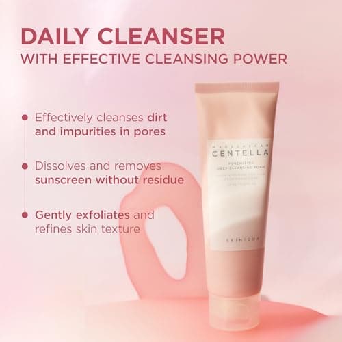 SKIN1004 Madagascar Centella Poremizing Deep Cleansing Foam Limpiador Facial Espumoso Reductor de Poros - Image 6