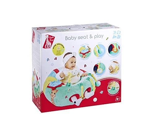 Sophie la Girafe - Baby Seat and Play Chair Games - Toy for children - many activities to awaken 5 senses of baby - play mat - Image 3