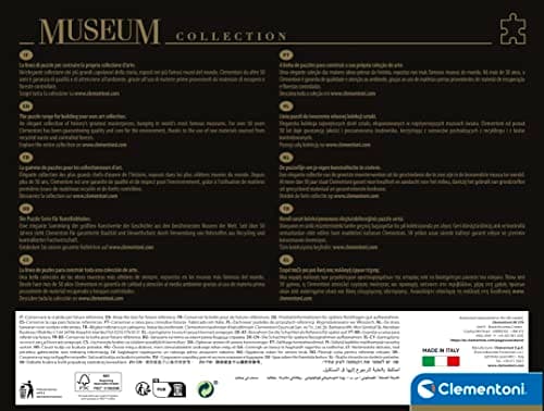 Clementoni - Museum Collection Canaletto, Return of Bucentaur at The Molo on Ascension Day-1000 Pieces-Puzzle, Adult Entertainment-Made in Italy, 39764 - Image 4