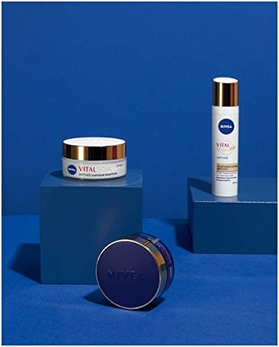 NIVEA Vital Soja Sérum anti-âge pour peaux matures (40 ml), hydratant à l'extrait de soja naturel, Sérum raffermissant à l'acide hyaluronique - Image 6