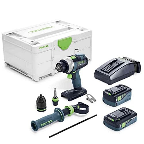 Festool Cordless drill-driver QUADRIVE TDC 18/4 5,0/4,0 I-Plus - Image 2