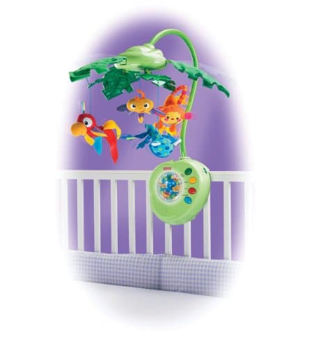 Fisher Price - K3799 - Puériculture - Chambre de bébé - Mobile Feuilles Magiques - Image 4