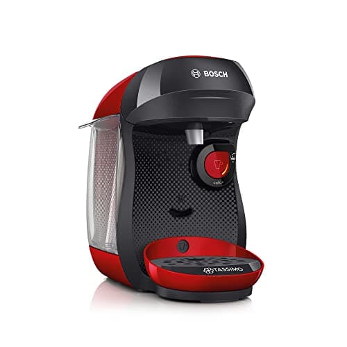 Bosch Tassimo Happy TAS1003 Capsule Coffee Maker Multi Drink Coffee Maker for Over 40 Drinks with Intellibrew Technology 1400 W Red - Image 2