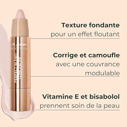 M. Asam Magic Finish Perfect Blend Corrector Fair (3g) - Nude Corrector Stick for an Immaculate Complexion, Eyes Makeup, Camouflage Dark Circles and Blemishes, Immediate Filter Effect - Image 4