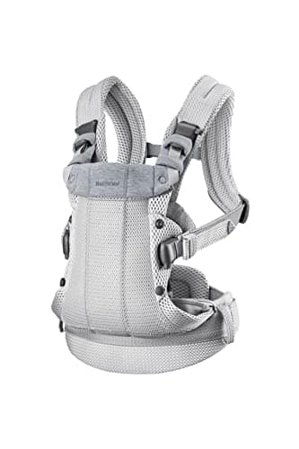 BabyBjörn Harmony Baby Carrier, Mesh 3D, Silver - Image 6