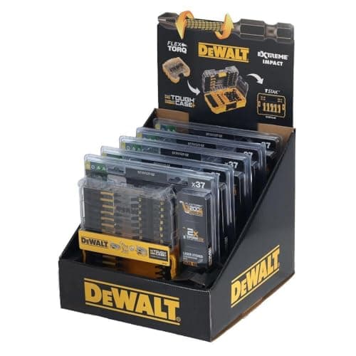 DEWALT - TOUGHCASE 37-piece set - FLEXTORQ screwdriver bits - for drill-driver - easy bit removal - DT70732T-QZ - Image 5