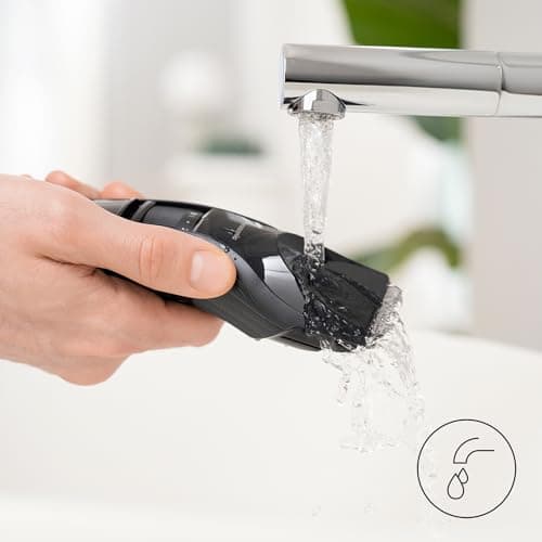 Panasonic ER-GC53-K503 Tondeuse à Cheveux pour Hommes, Portable Sans Fil et Étanche, 19 Réglages de Longueur, 1 Accessoire, Fonctionnement Avec ou Sans Fil, Noir - Image 7