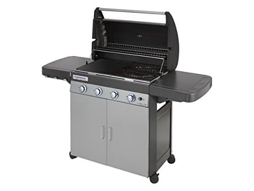 Campingaz Class 4 L Plus gas grill, 4 burners, 12.8kW power, InstaClean easy cleaning system, double enamelled cast iron grill and griddle, 2 side shelves - Image 4