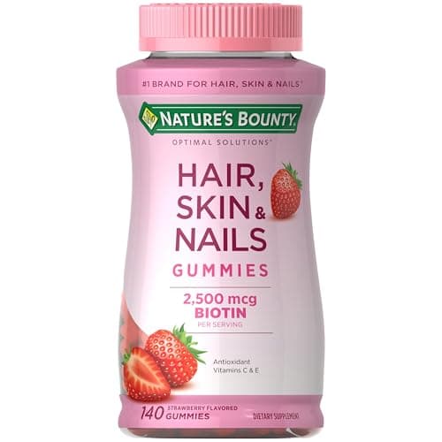 Nature's Bounty Optimal Solutions Advanced Hair, Skin, Nails 140 Gumy - Image 3