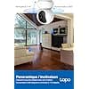 Tapo C210 2K 3MP Indoor WiFi Camera, 360° Rotation, Person Detection & Baby Crying, Night Vision, Two-Way Audio, CloudµSD Storage 512GB, Alexa and Google Assistant - Image 4