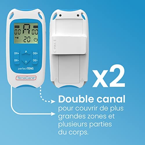 TensCare - Perfect Tens, Pain Relief Device, 16 Modes, Dual Channel, Easy to Use and Effective Therapy for Chronic Pain - Image 5