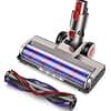 Dyson V7 V8 V10 V11 V15 Brush Flexible 180° Swivel Brush with 4 LED Headlights and 2 Replacement Rollers Hard Floors and Carpet - Image 2