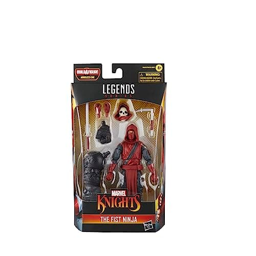 Marvel Hasbro Legends Series The Ninja Fist, Knights, 6-inch Legends Action Figure - Image 3