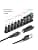 HKY Universal USB Cable 6ft 9 in 1 to Hollow Plug Adapter Cable with 9 Plugs for JBL Charge 1 2 3 Flip 2 3 4 Router Shaver TV Box Philips Hue Hub USB to DC Cable - Image 3