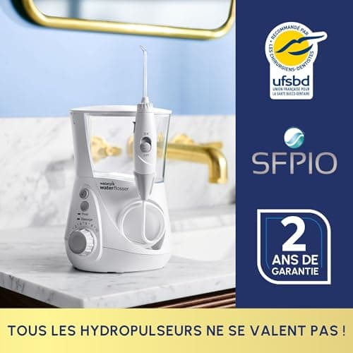 Waterpik – Ultra Professional Water Flosser, Dental Jet with 6 Tips and 10 Pressure Levels, Removes Plaque, White (WF-660EU) - Image 6