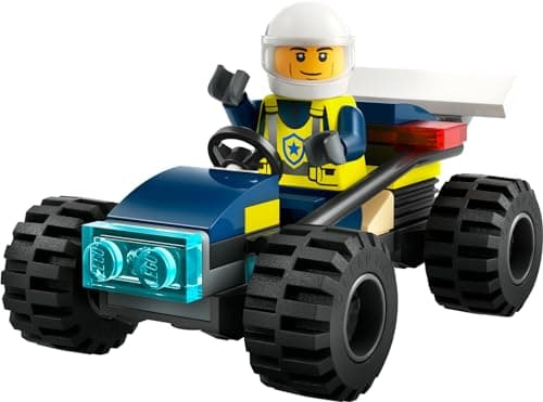 Lego City Kit 60419 Police Station on Prison Island and Police Offroad Buggy 30664 - Image 7