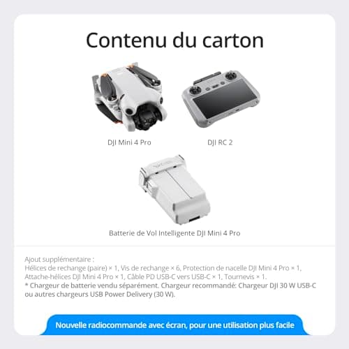 DJI Mini 4 Pro (DJI RC 2), Foldable Mini Drone with 4K Camera for Adults, Under 0.549 lb/249g, Flight Time 34min, 20km Video Transmission, Omnidirectional Detection, C0 - Image 7