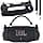 Khanka For JBL Charge 6 Protective Silicone Case with Detachable Strap & Utility Hook, Flexible Soft Case for JBL Charge 6 Portable Bluetooth Speaker, Case Only, Black, Casual - Image 5