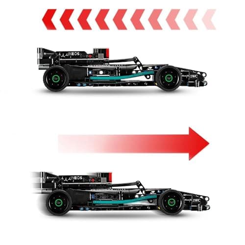 LEGO Technic Mercedes-AMG F1 W14 E Performance Voiture de Course Jouet pour Enfants, Garçons et Filles Dès 7 Ans, Modèle à Rétrofriction, Décoration pour Chambre, Idée Cadeau d'anniversaire 42165 - Image 6