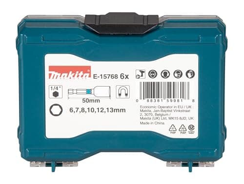 MAKITA E-15768 Impact Socket Set 6 Black - Image 8