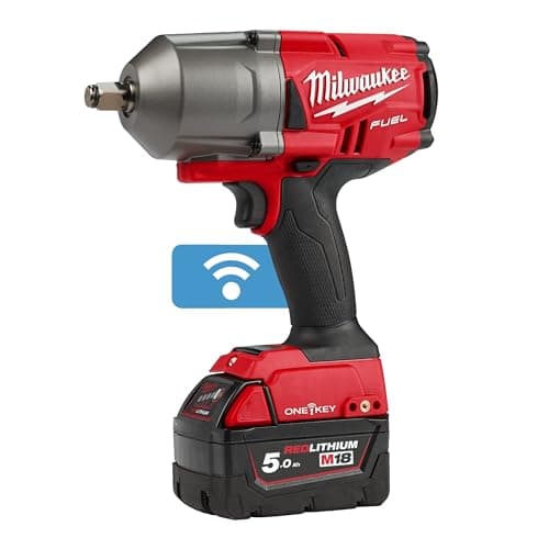 Onefhiwf12-502x Milwaukee Fuel One Key M18 Shock Nutrunner – 2 x 18V 5.0Ah Batteries – 1 Charger M12-18FC 4933459727 - Image 3