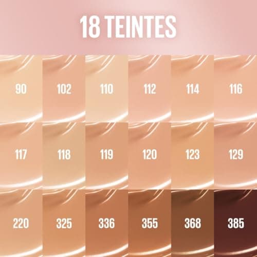Maybelline New York Lifter Plump & Glow - Foundation - Plumps & Brightens Instantly - Even, Lifted & Radiant Finish - Shade 115 - 30ml - Image 9