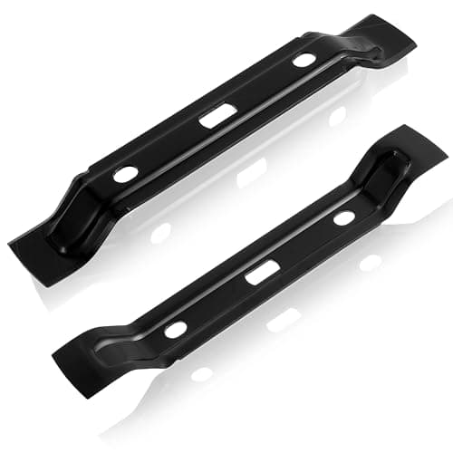 2pcs 20cm Robot Mower Blades Compatible with Stihl Robot Mower iMOW RMI 422 422P 422PC RMI422 P C Robot Mower Blades Stainless Steel Replacement Blades (Black) - Image 3