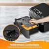 Air Fryer Anti-Splash Grille for Philips Dual Basket 9L, Air Fryer Accessory for Philips Series 3000 NA350/Series 5000 NA550, Anti-Spatter Airfryer Grid Effective Protection Heated Spiral - Image 5